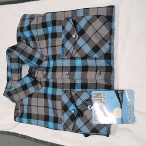 Dixxon Ocean Boulevard Flannel size XL, Snap buttons